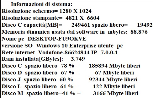 info sistema